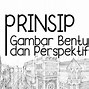 Gambar Perspektif Mata Manusia 1 Titik Hilang